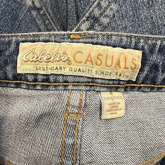 Cabela’s Women’s Relaxed Jeans Size 6 Long - Picture 5 of 5